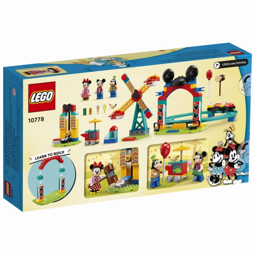 10778 LEGO® Disney Mickey & Friends – Mickey, Minnie and Goofy's Fairground Fun