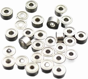 10/100Pcs 1.5x4x2mm 681X ZZ Mini Bearings Kit 1.5mm Bore 1,5x4x2 RC Car Upgrades Parts Accessories 1 5 4 2 Shielded Bearing(100Pcs)