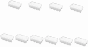 10pcs Transparent Watch Storage Box for Display and Organization Pet Container Inner Insert Compact Design for Wrapping and Watch