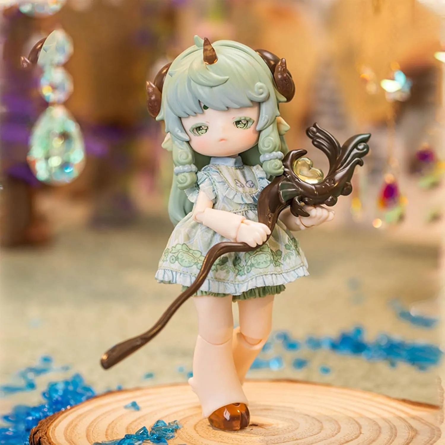 1/12 BJD Dolls Blind Box,Kawaii BJD Dolls Cute Beast Magic Series Ball Jointed Doll Collectable Action Figure Posable Dress Up Doll for Girls Birthday Party Gift Toys