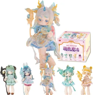 1/12 BJD Dolls Blind Box,Kawaii BJD Dolls Cute Beast Magic Series Ball Jointed Doll Collectable Action Figure Posable Dress Up Doll for Girls Birthday Party Gift Toys