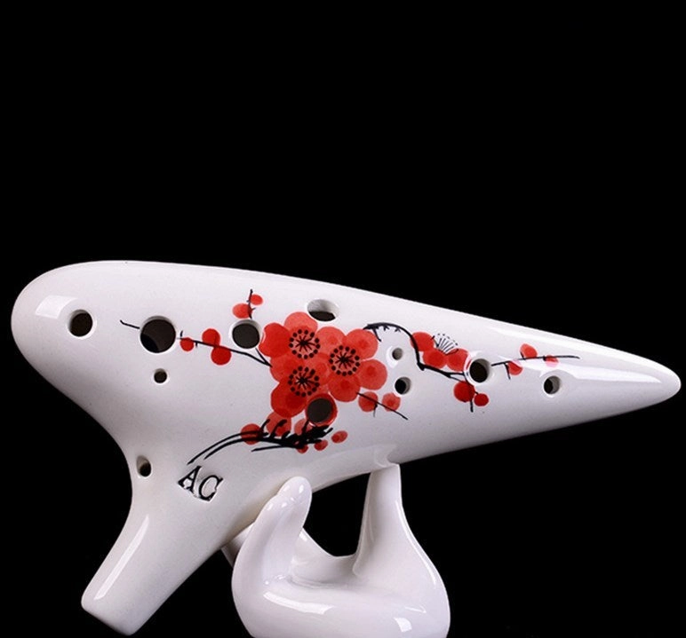 12 Holes Ceramic Flute