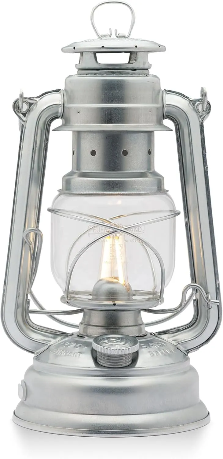 14017 Outdoor Camping Lantern, Battery, Rechargeable, LED Lantern, Baby Special 276, Zinc