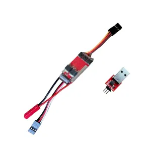 18A Mini Brushless ESC Upgrade Parts Accessory Fit for wltoys K989/kyosho/Mini-Z Mini-Q 1/24 1/28 1/32 RC Car Mosquito Car (Type1 and Type 2)