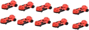 18Pcs Racing Car Erasers for Cute Pencil Eraser Adorable Stationery Present for Kindergarten Students Creative and Fun Design for Homework and Collecting Random Color