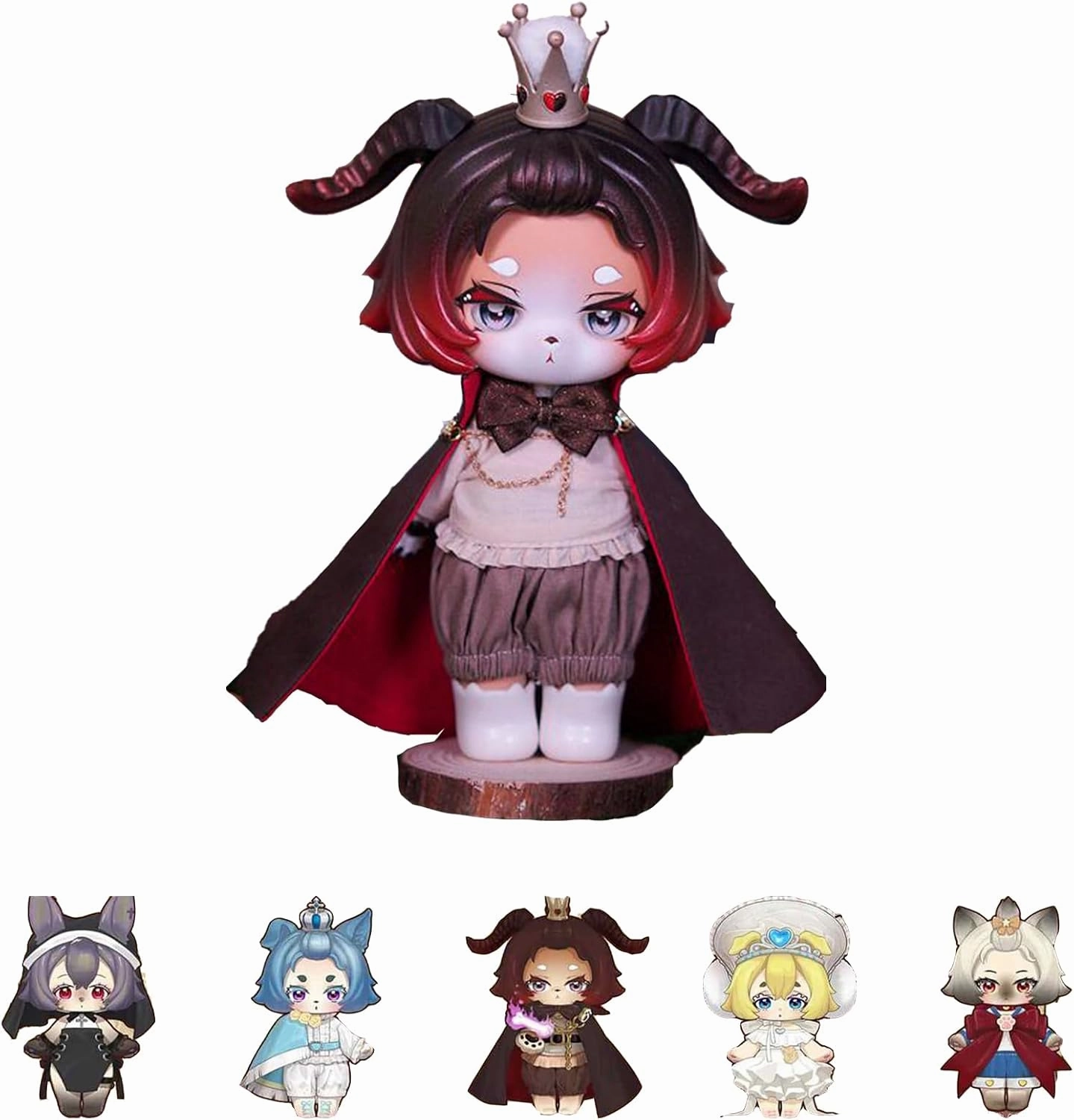 1/12 BJD Dolls Blind Box,Kawaii BJD Dolls Adventure Travel in Another World Ball Jointed Doll Collectab Action Figure Doll for Girls Birthday Party Gift Toys