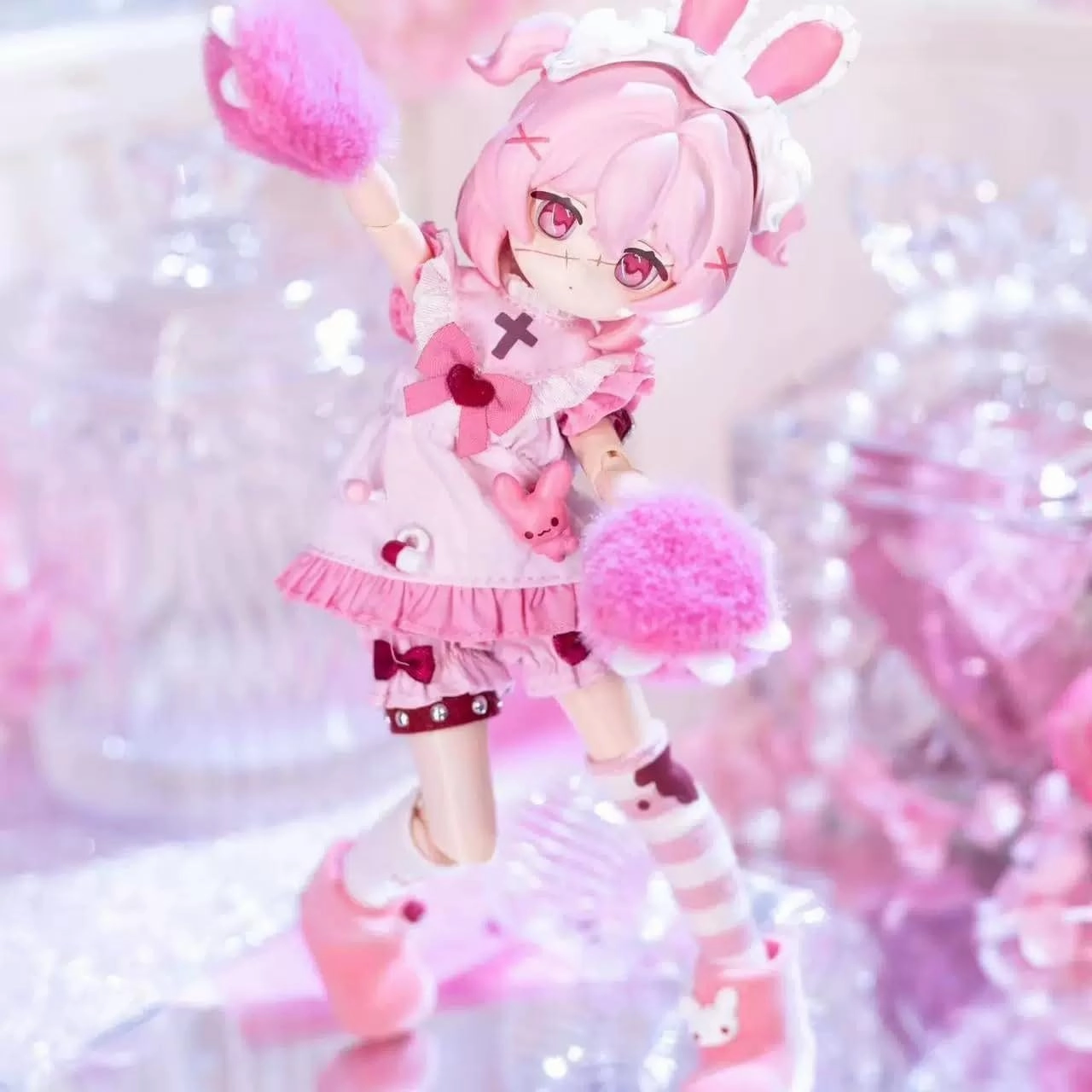 1/12 BJD Dolls Blind Box,Kawaii BJD Dolls Unique Girl Series 1/12 Ball Jointed Doll Collectable Action Figure Posable Dress Up Doll for Girls Birthday Party Gift Toys