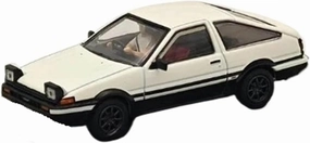 1:64 for Toyota Sprinter Trueno GT APEX AE86 White Diecast Model Car for Collection