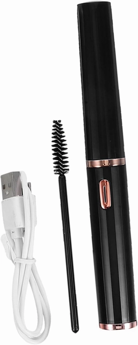 1Set Electric Heated Eyelash Curler Eyelash Perming Tool with Heating Function for Lasting Curl Rechargeable Eyelash Makeup Tool for Beautiful Natural Lash Curls