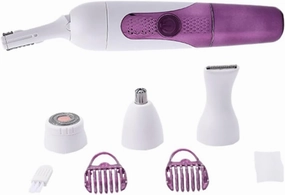 1Set Rechargeable Eyebrow Hair Remover Trimmer Precision Face Shaver for Women Painless Hair Removal Device Eyebrow Razor for Quick Touch Ups No Battery Included