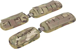 2-in-1 Tactical MOLLE Plate Carrier & Backpack Shoulder Pads - Adjustable, Padded, 500D Nylon, Durable Outdoor Gear for Men & Women