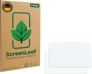 (2 Pack Screen Protector Compatible with PowaKaddy C2 Compact [Sustainable Screen Protection, Clear, Anti-Scratch]