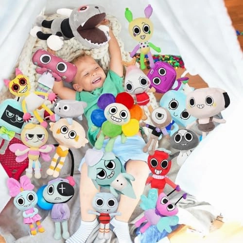 2025 New Dandy's Plush, 9.8" Adorable Looey Plush Pillow Home Decors Birthday Valentines Gift for Fans and Kids