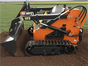 23hp Mini Skid Steer Loader with Bucket 22-25hp, For Garden, Farms, Parks, Roads – Ideal for Digging, Drilling, Bull-Dozing EPA Gasoline Engine