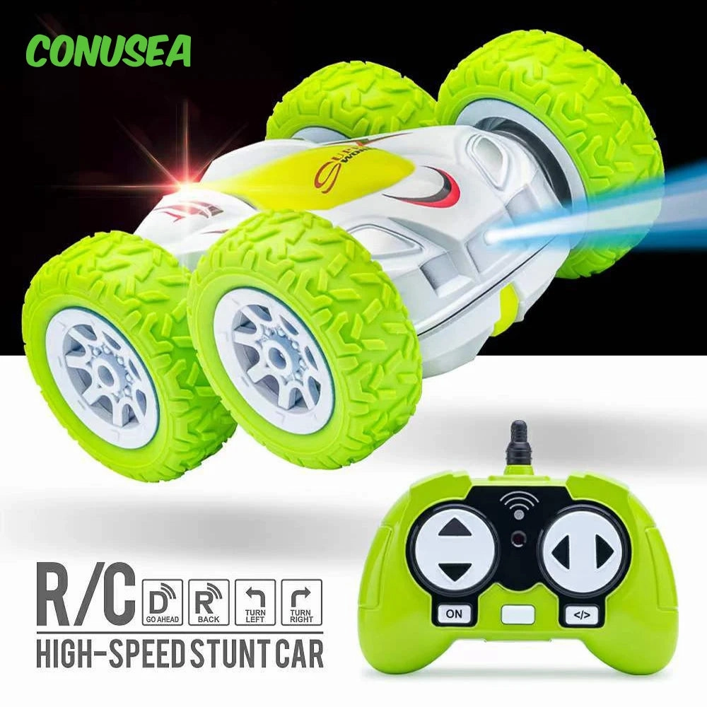 2.4GHz Mini RC Stunt Car with Double-Sided Flips