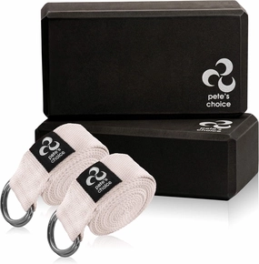 2-PACK or 5-PACK Yoga Exercise Adjustable Straps 8Ft | BONUS eBook | with Durable D-Ring For Pilates & Gym Workouts | Hold Poses, Stretch, Improve Flexibility & Maintain Balance
