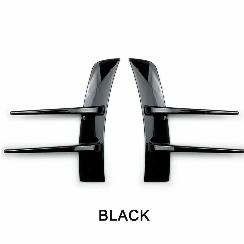 2Pcs For Benz A-Class A180 A200 A220 Front Bumpers Lip Air Vent