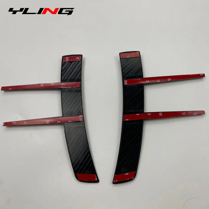 2Pcs For Benz A-Class A180 A200 A220 Front Bumpers Lip Air Vent