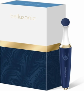 4-in-1 Rechargeable Electric Nail File Set with Travel Pouch – Unique Oscillating Head – Shape, Smooth, Buff & Shine Nails – Remove Cuticles & Calluses (Navy/Gold)