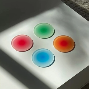 4 Piece Set Gradient Coasters