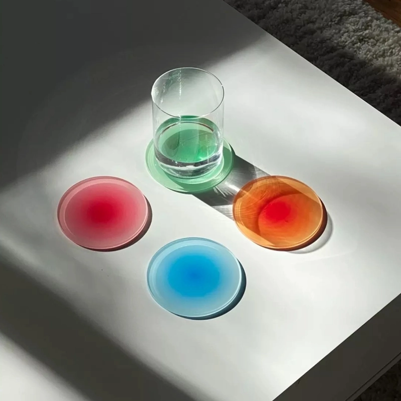4 Piece Set Gradient Coasters