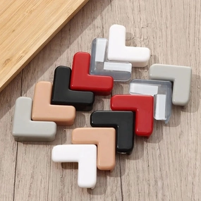 4pcs Colorful Silicone Baby Safety Corner Protectors & Socket Guards