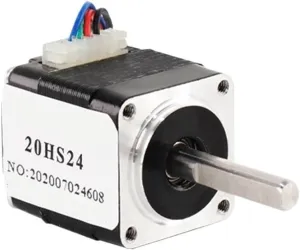 5 Pcs Mini Motor 2 Phase 8 Stepper Motor H24mm 12mN.m 0.8A 1.8 Degree 20HS24 for 3D Printer Stepper Motor