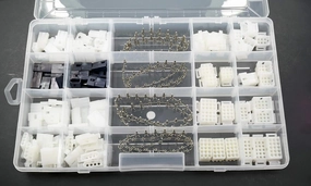 509pcs Molex 2-15 Pin Gauge Connector Kit 0.093", Wire Gauge 14-22 AWG