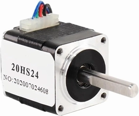 5 Pcs Mini Motor 2 Phase 8 Stepper Motor H24mm 12mN.m 0.8A 1.8 Degree 20HS24 for 3D Printer Stepper Motor