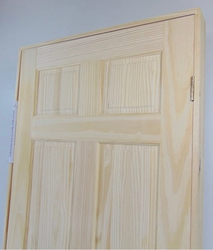 6-panel Unfinished Solid Pine Interior Door - KD
