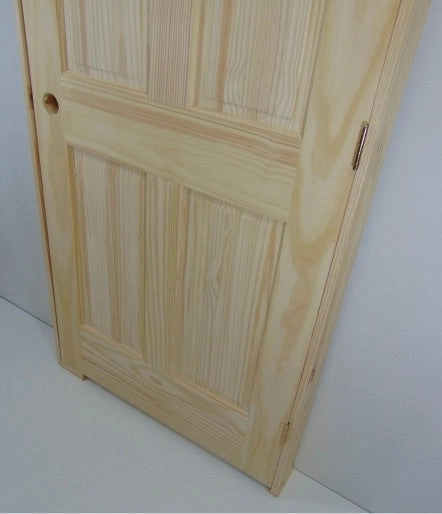 6-panel Unfinished Solid Pine Interior Door - KD