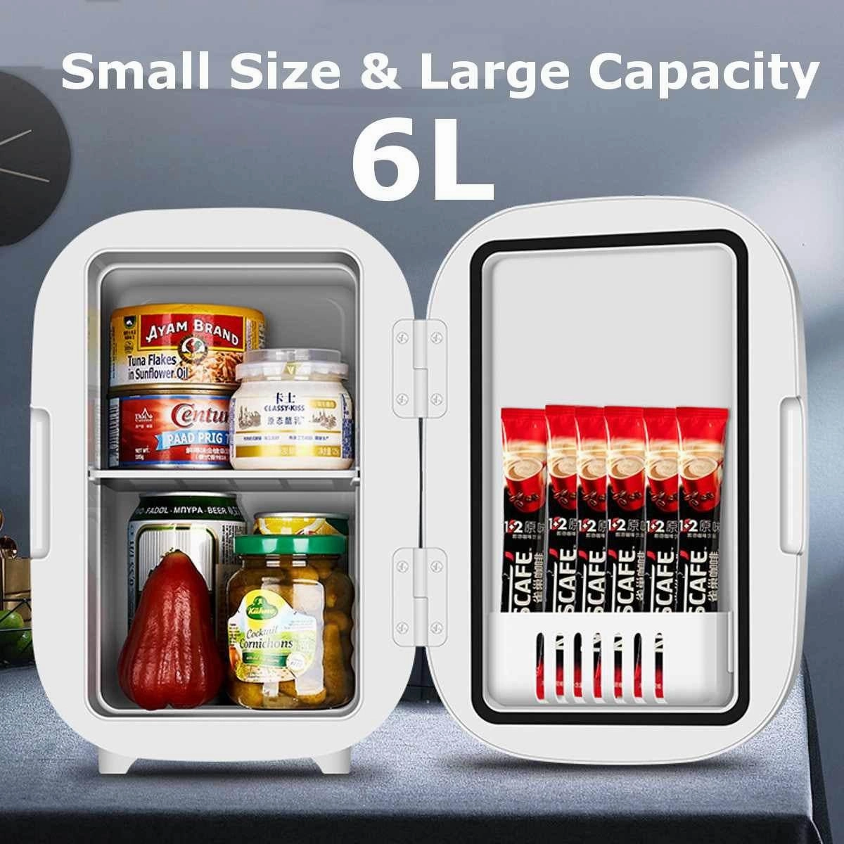 6L mini refrigerator for car