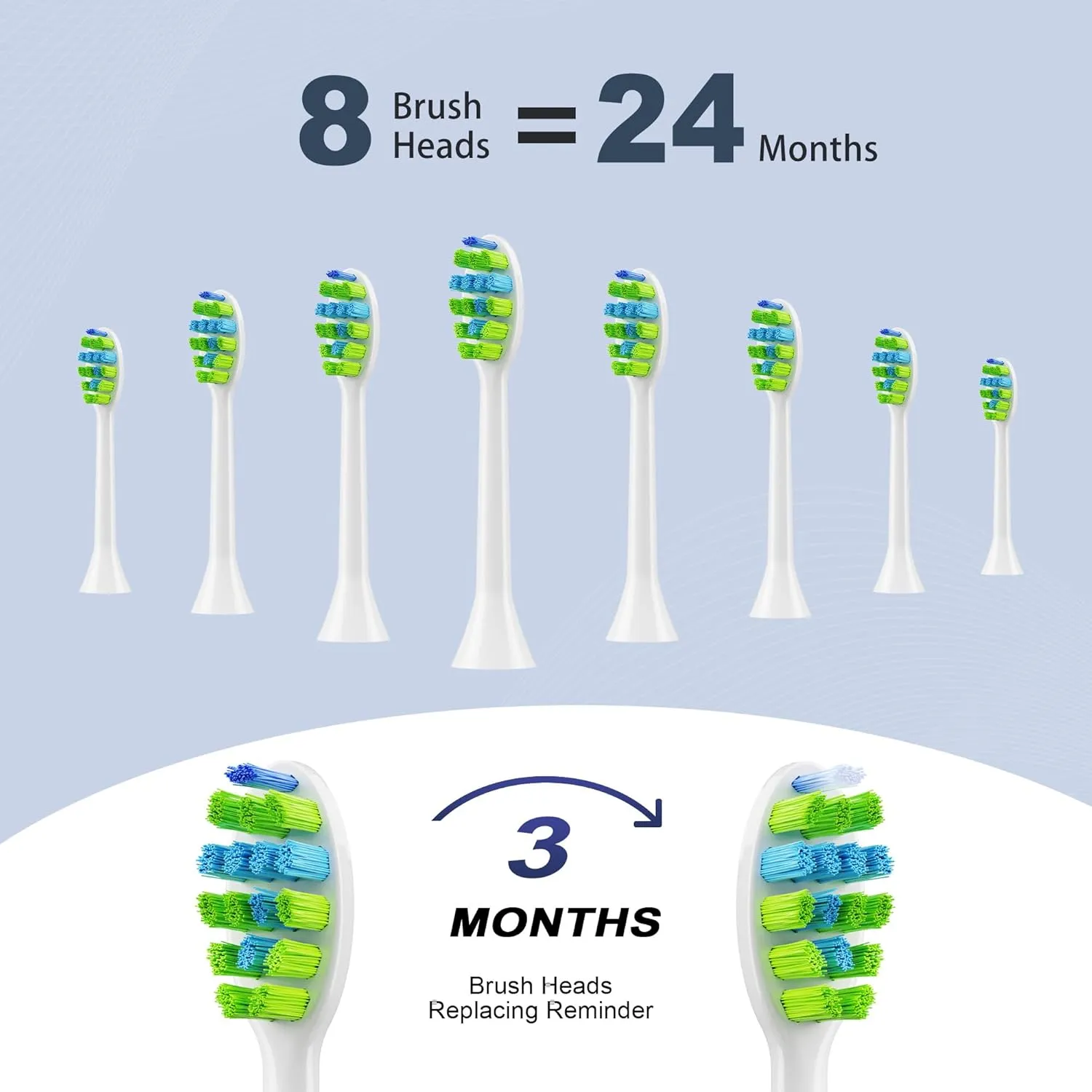 7AM2M Sonic Electric Toothbrush for Adults and Kids, with 8 Brush Heads and Travel Case,5 Modes with 2 Minutes Build in Smart Timer, One Charge Use for 90 Days, Rechargeable Toothbrushes(Pink)