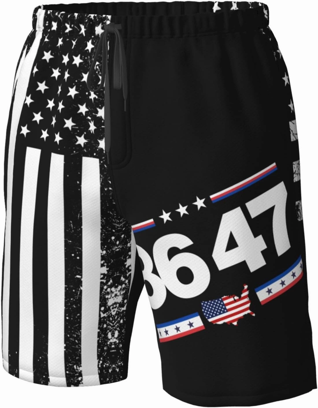 86 47 Board Shorts FDT Fu47 Men's Swim Trunks Anti 47 Beach Swim Shorts