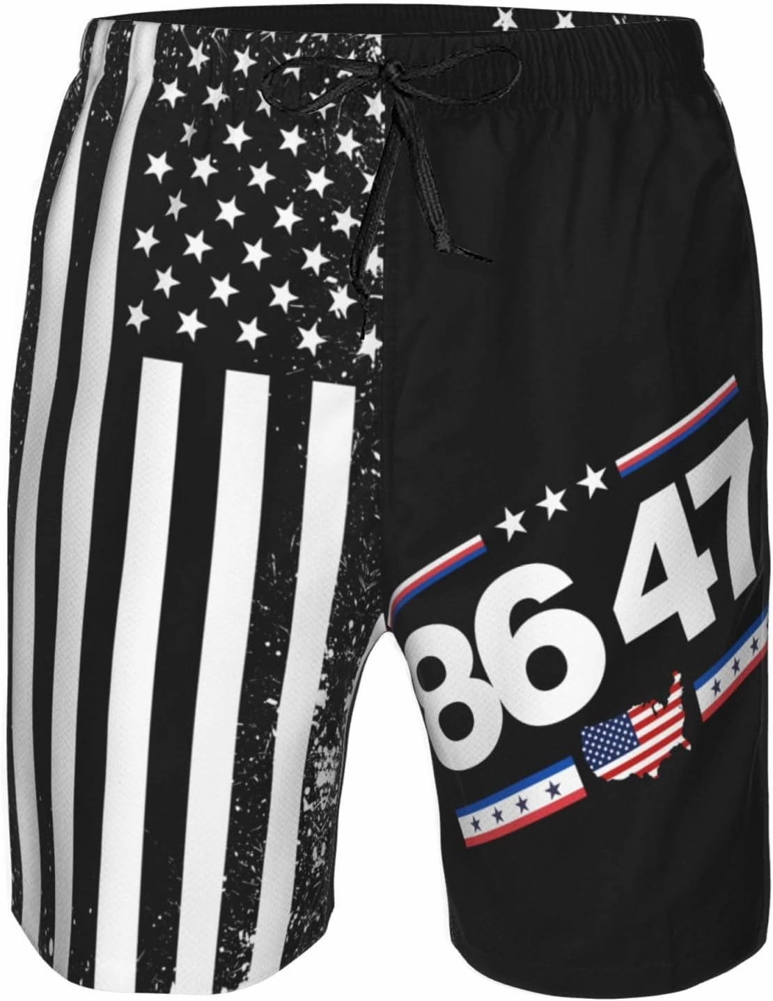 86 47 Board Shorts FDT Fu47 Men's Swim Trunks Anti 47 Beach Swim Shorts