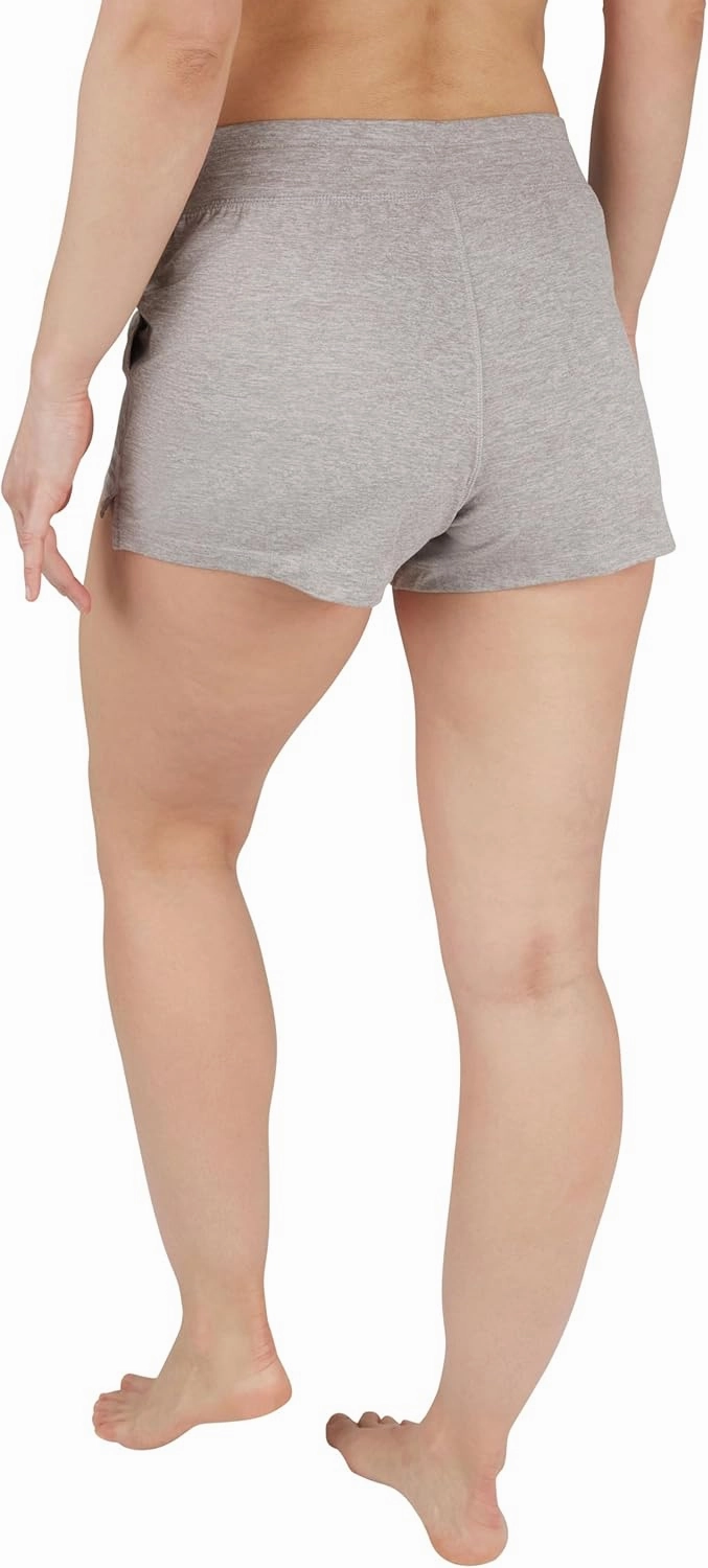 90 Degree By Reflex Lightweight Lounge Heather Shorts Drawstring Casual Summer Sleep Short Shorts for Women