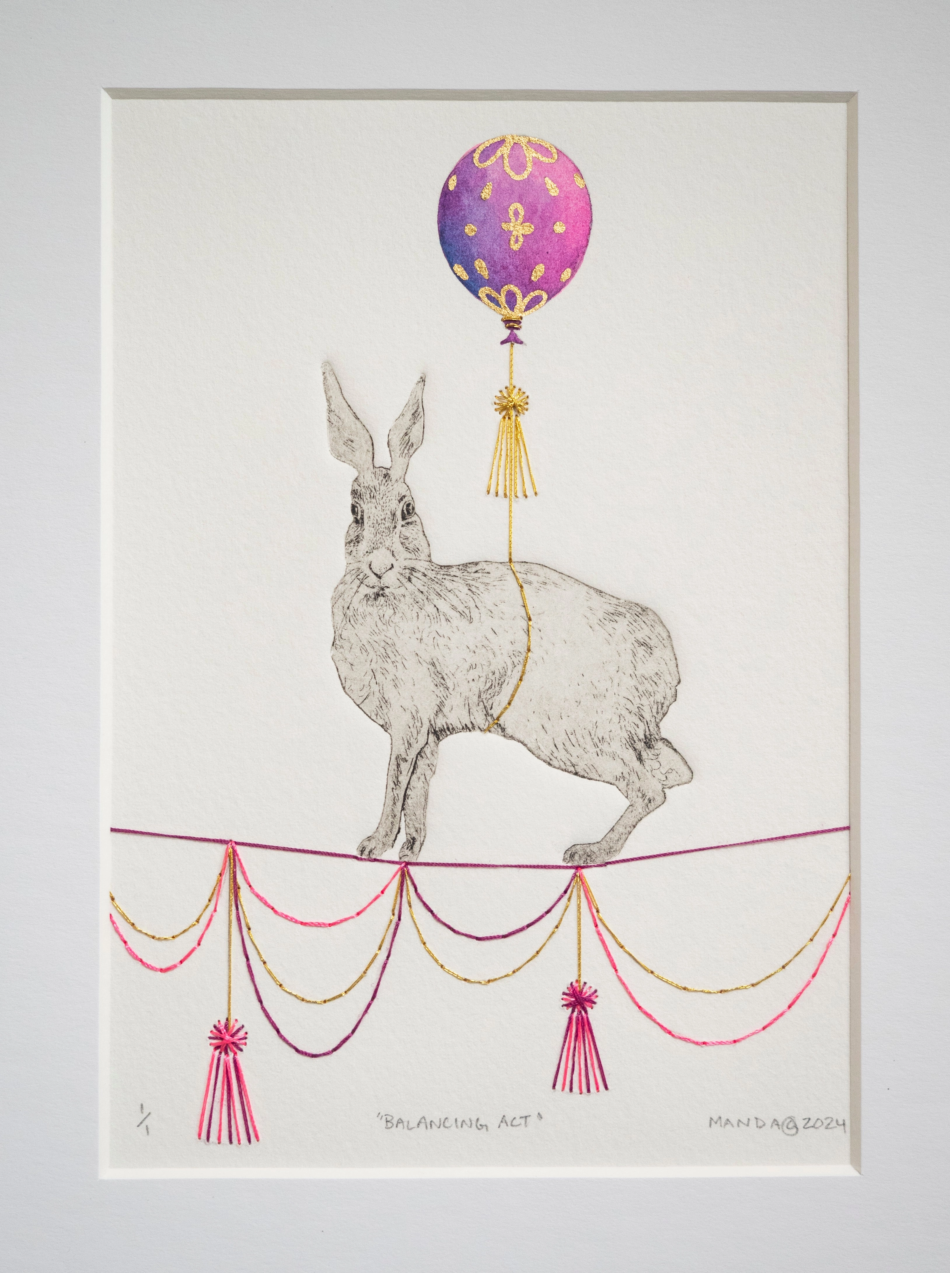 "Balancing Act" - 5x7