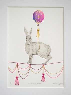 "Balancing Act" - 5x7