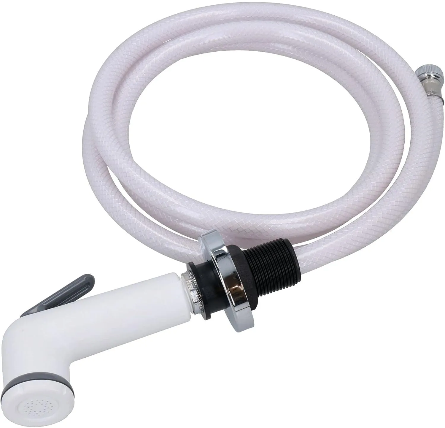AB Tools Outdoor Cockpit Transom Shower Kit with Hose Head & Holder Boat Motorhome