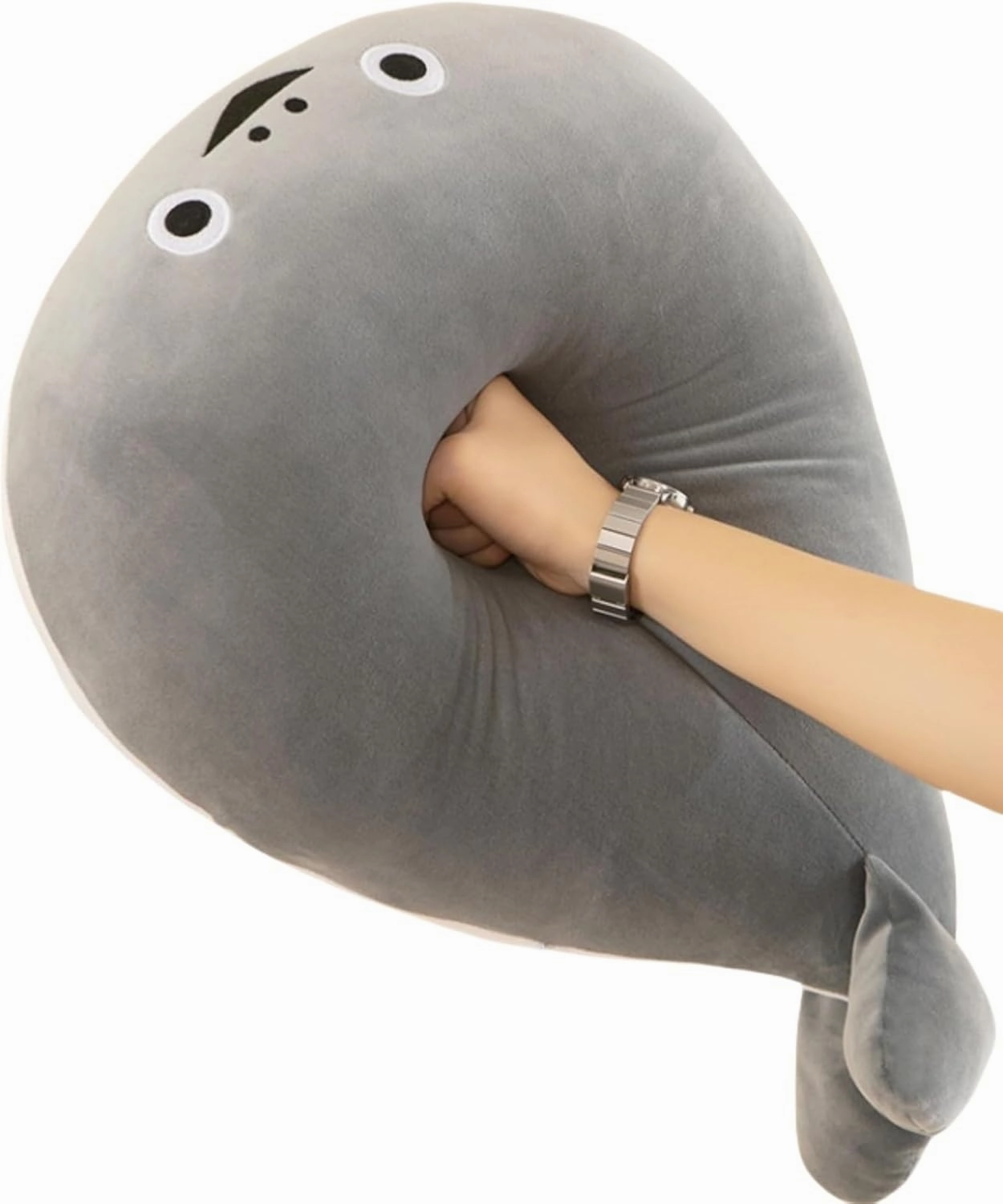 Adorable Sacabambaspis Fish Plush - 15.7'' Sacabambaspis Stuffed Animal - Plushy and Squishy Pillow Toy - Cute Fish Toys for Boys and Girls