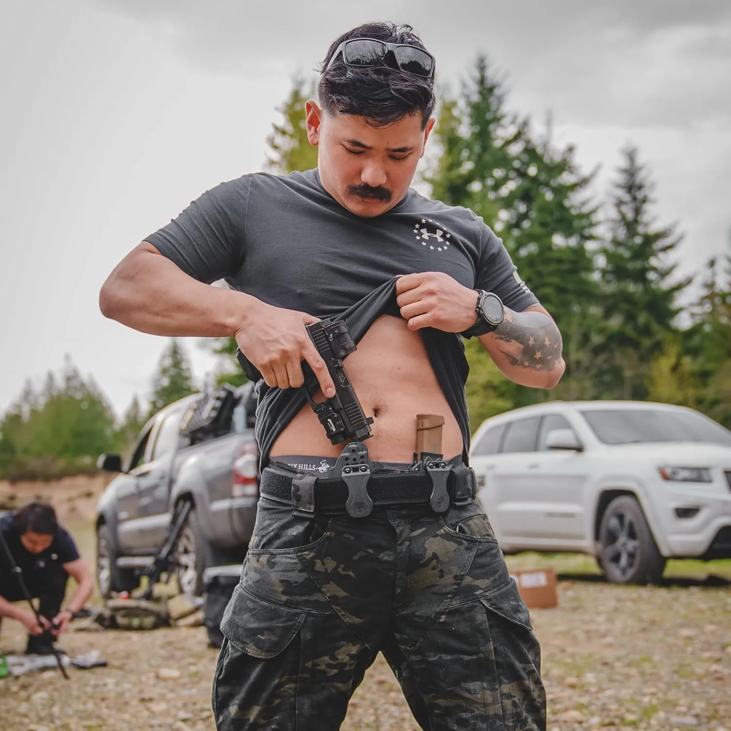 Alien Gear Photon Mag Carrier - Adjustable Cant, Retention, Ride Height - IWB/OWB Magazine Holder - Sidecar - Mag Holder, Tactical Mag Pouch - Made in The USA