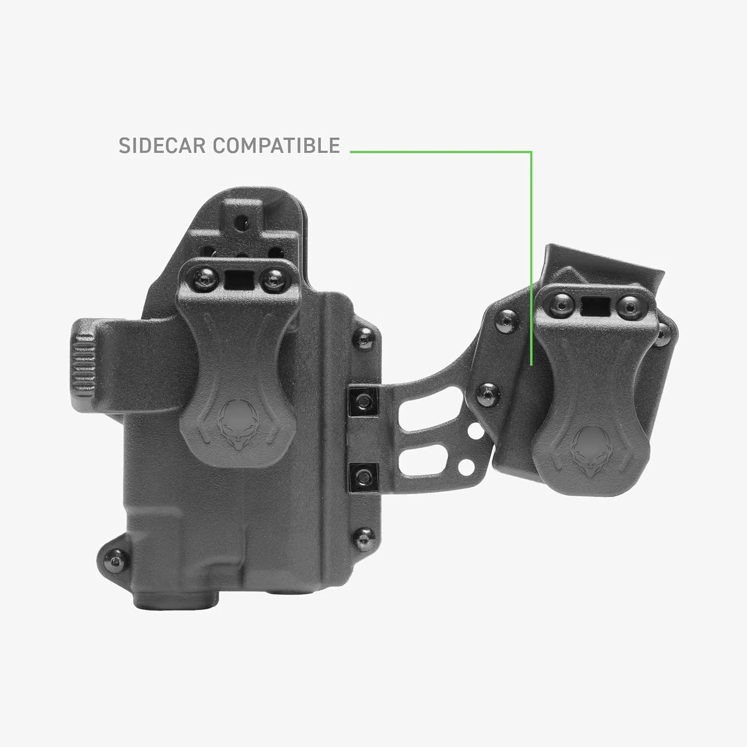 Alien Gear Photon Mag Carrier - Adjustable Cant, Retention, Ride Height - IWB/OWB Magazine Holder - Sidecar - Mag Holder, Tactical Mag Pouch - Made in The USA