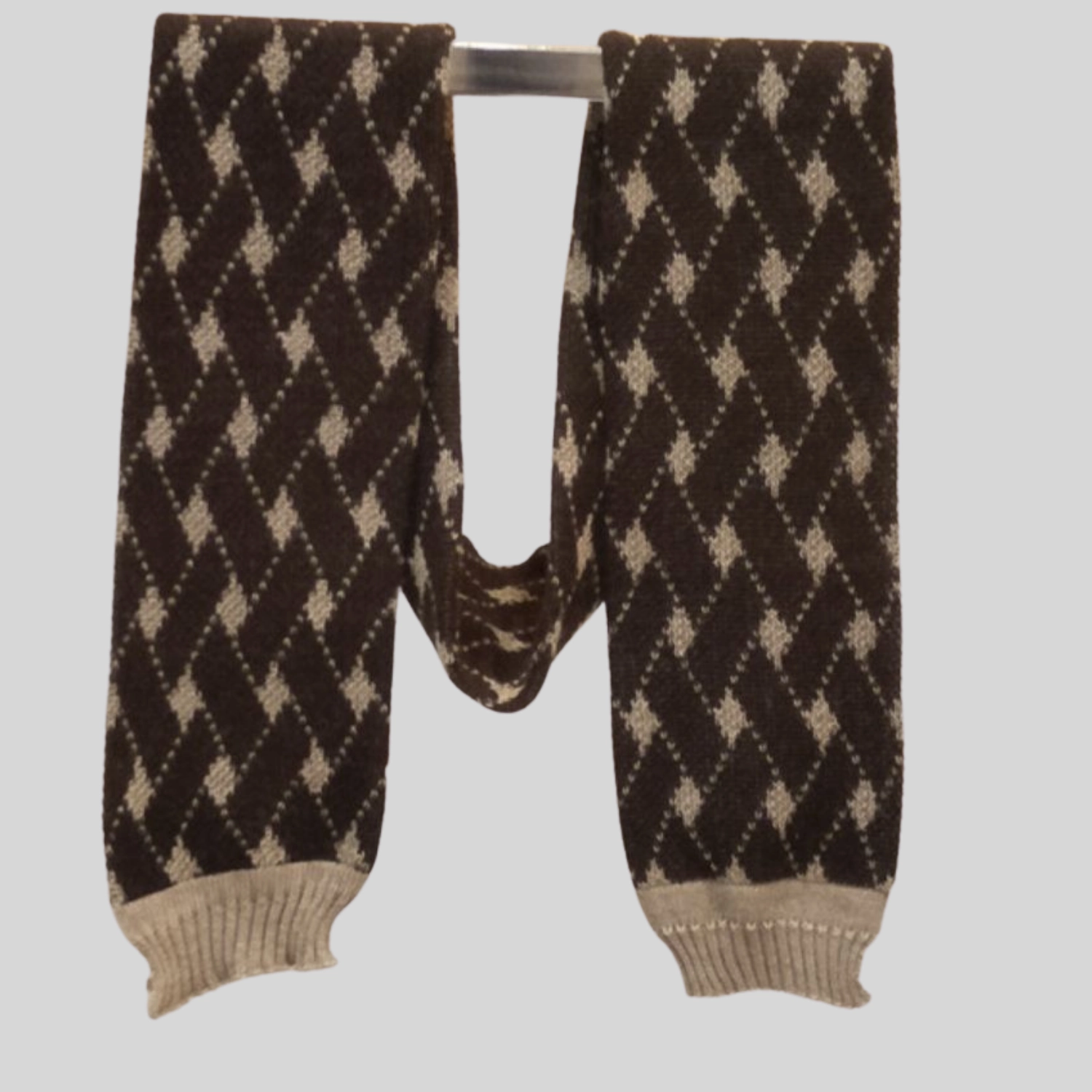 Alpaca Scarf Brick design