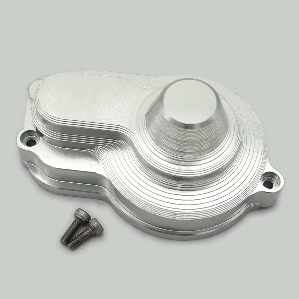 Aluminum Rear Main Gear Cover Silver for Losi Mini-T 2.0 Mini-B LOS211016