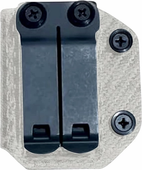 Ambidextrous IWB/OWB Carbon Fiber Magazine Holster - Ideal for Glock 19, 27, 43x, 45 & Other Models - Convenient Concealment Holster with Mag Pouch - Accessory for Men & Women
