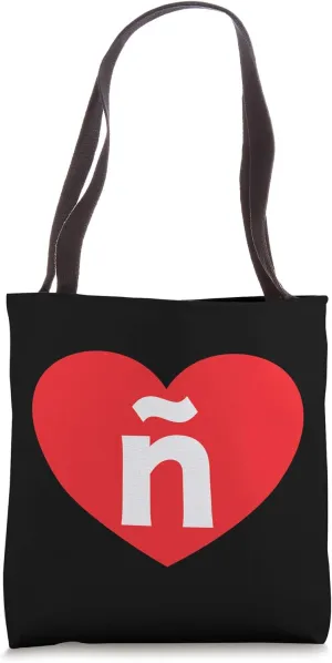 Amo el español - I Heart Spanish Alphabet Linguist Tote Bag