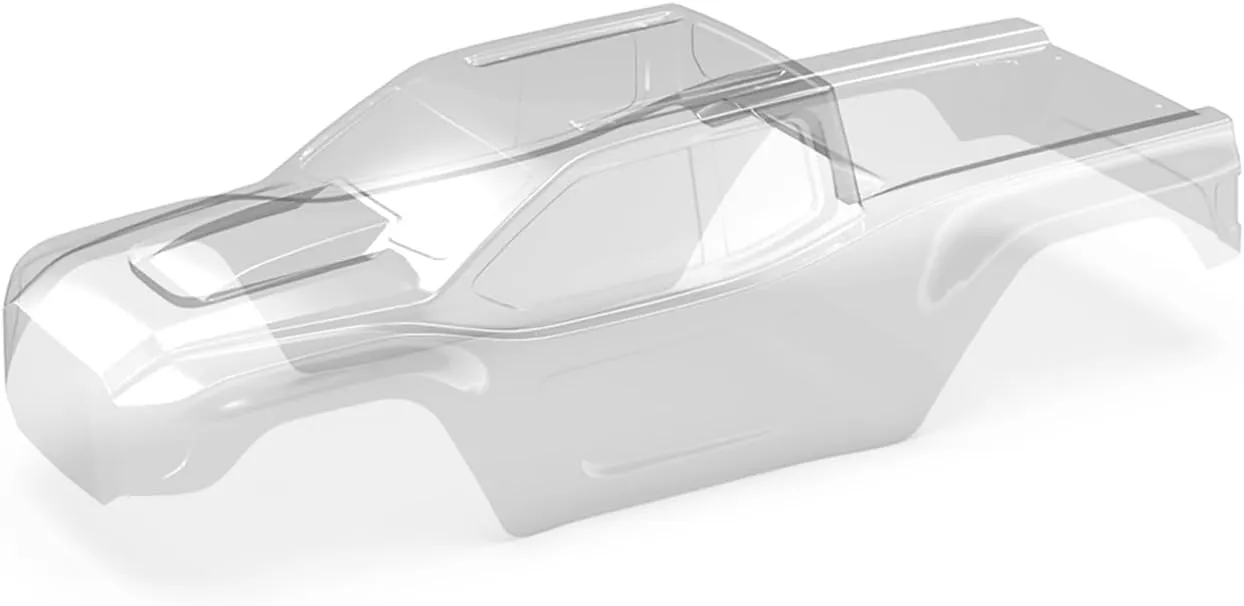AMORIL Transparent PC Car Shell for RC Brushless Truck Mini 1/10 RZ001G-A,1PCS,Part Number R11079