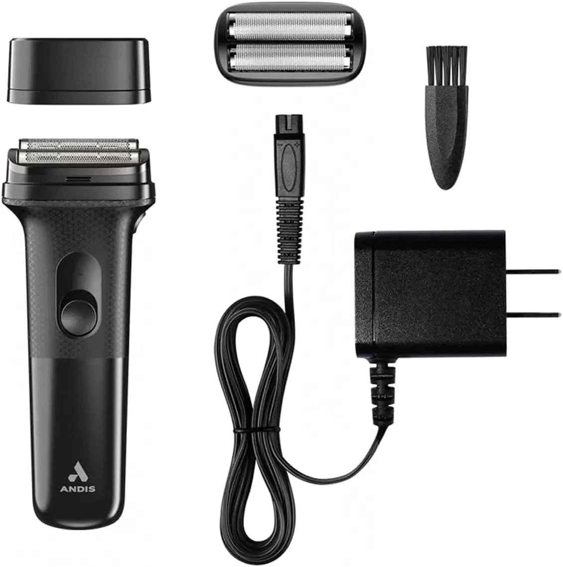 Andis Men's Inform Lithium Foil Shaver with Bonus Sensitive Skin Foil Head, Rechargeable, 10,000 SPM, Includes Blade Brush