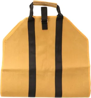 AOKLEY Firewood Tote Bag Large Wood Firewood Transport Carrier Storage Bag, Outdoor Canvas Carrying Tote Bag Used for Fireplace Storage Basket