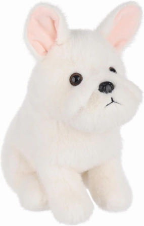 Apricot Lamb Toys Plush Cream French Bulldog Puppy Dog Stuffed Animal Soft Cuddly Perfect for Kids 9.1 Inches